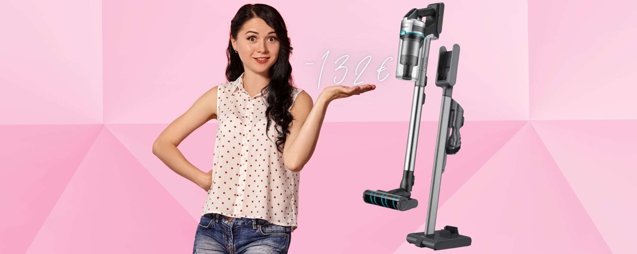 Samsung Jet 90: una scopa elettrica che aspira di tutto in una passata (-132€) Samsung Jet 90: una scopa elettrica che aspira di tutto in una passata (-132€)