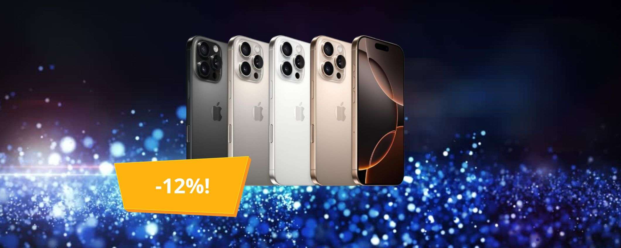 Apple iPhone 16 Pro: lo smartphone di alto livello ad un prezzo imperdibile Apple iPhone 16 Pro: lo smartphone di alto livello ad un prezzo imperdibile