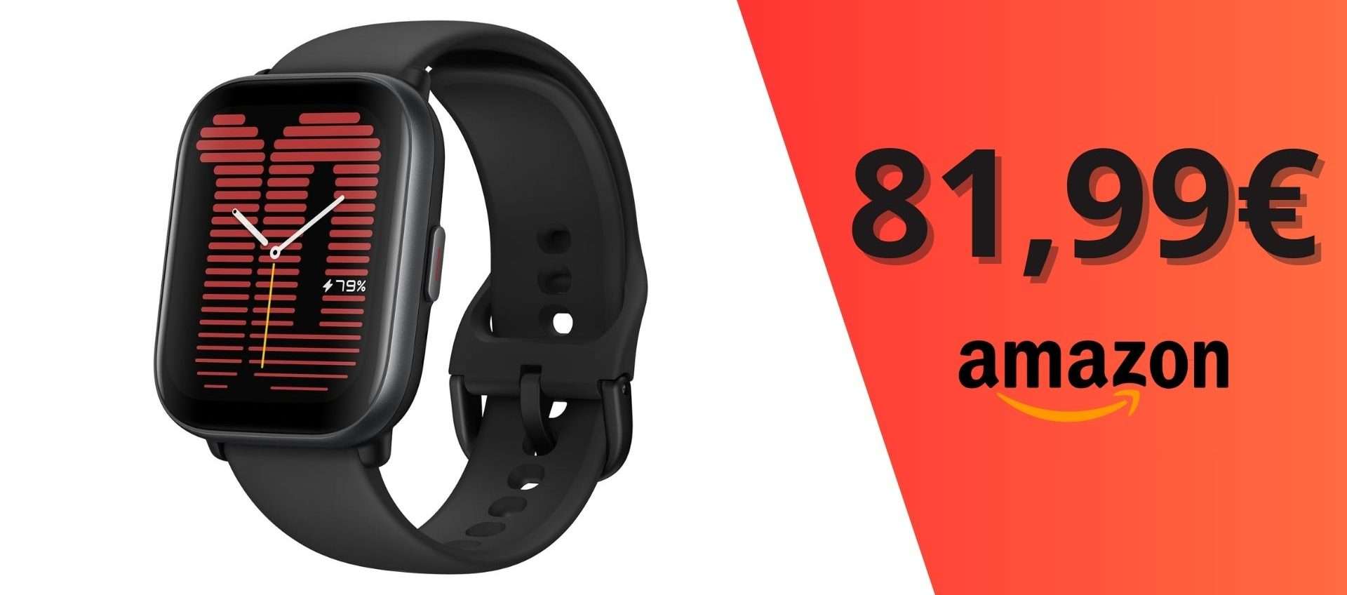 Amazfit Active: smartwatch con GPS e coach AI con SUPER sconto su Amazon Amazfit Active: smartwatch con GPS e coach AI con SUPER sconto su Amazon
