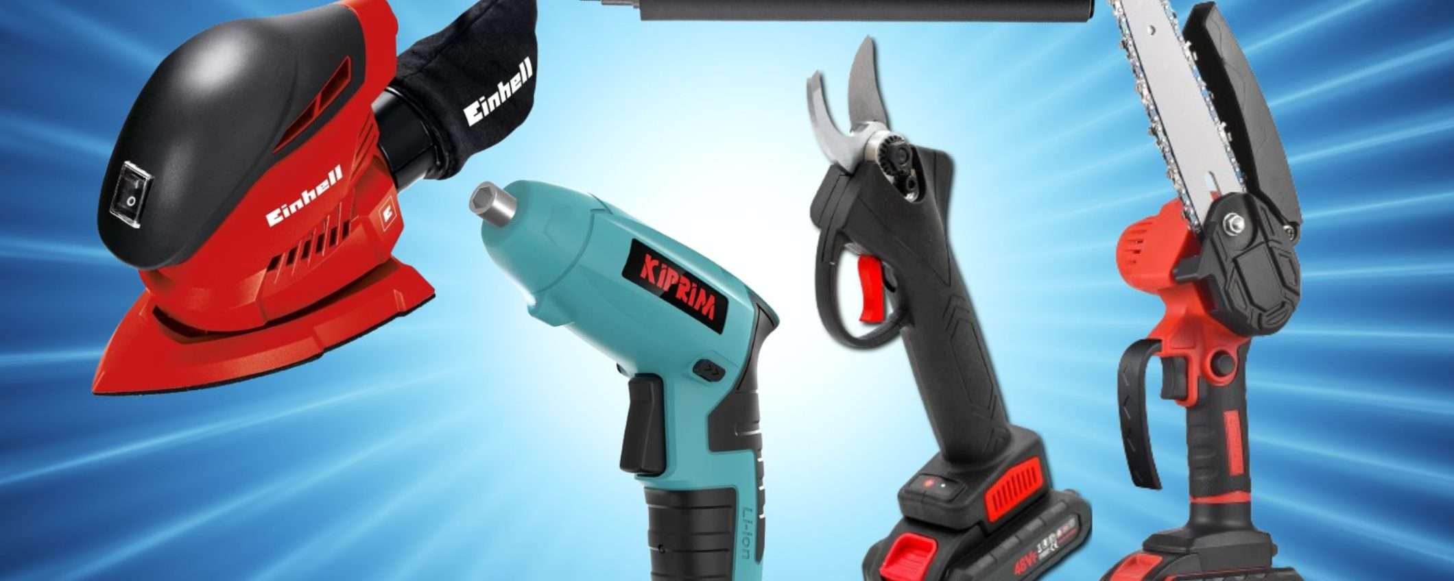 Utensili elettrici in FIERA su Amazon: solo grandi occasioni da 14€ a 49,99€ Utensili elettrici in FIERA su Amazon: solo grandi occasioni da 14€ a 49,99€