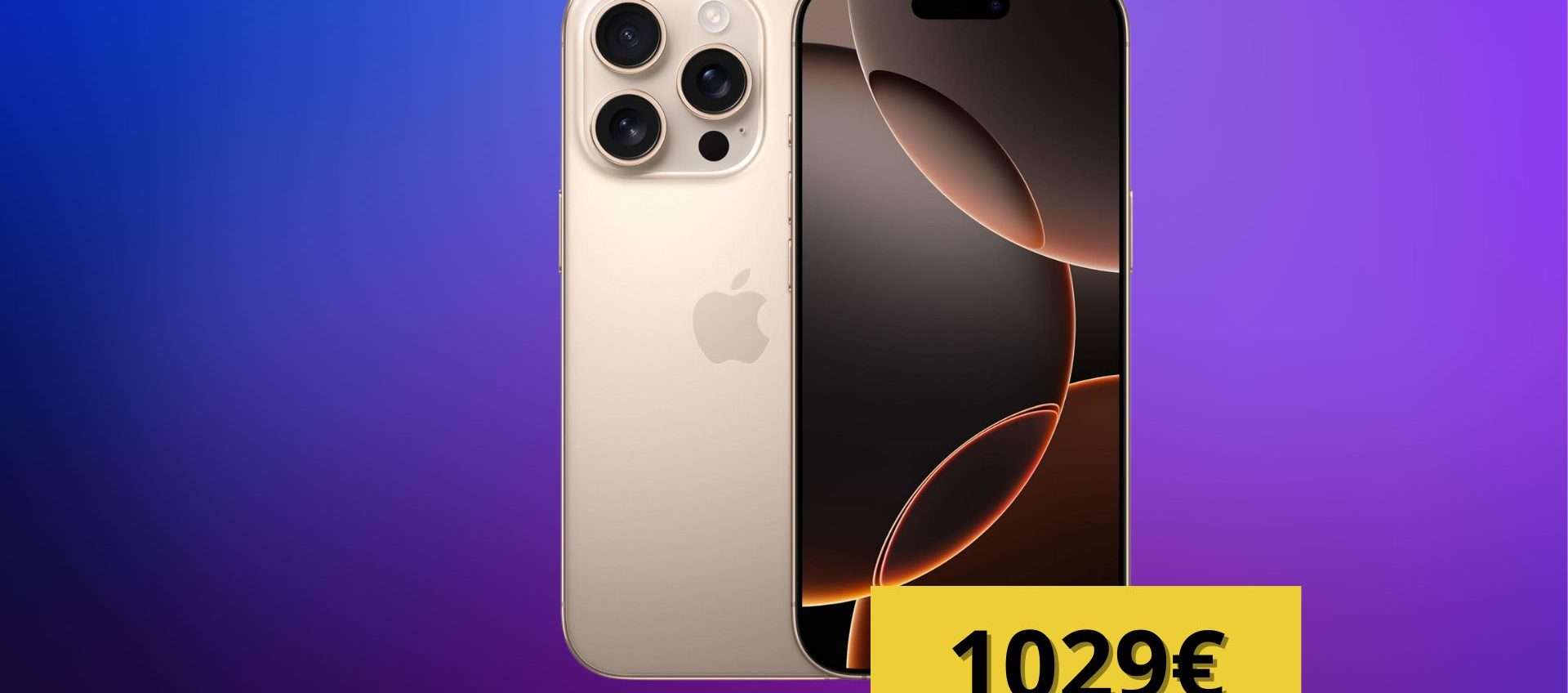 iPhone 16 Pro: l'ultimo gioiello di Apple finalmente ad un prezzo imperdibile iPhone 16 Pro: l'ultimo gioiello di Apple finalmente ad un prezzo imperdibile