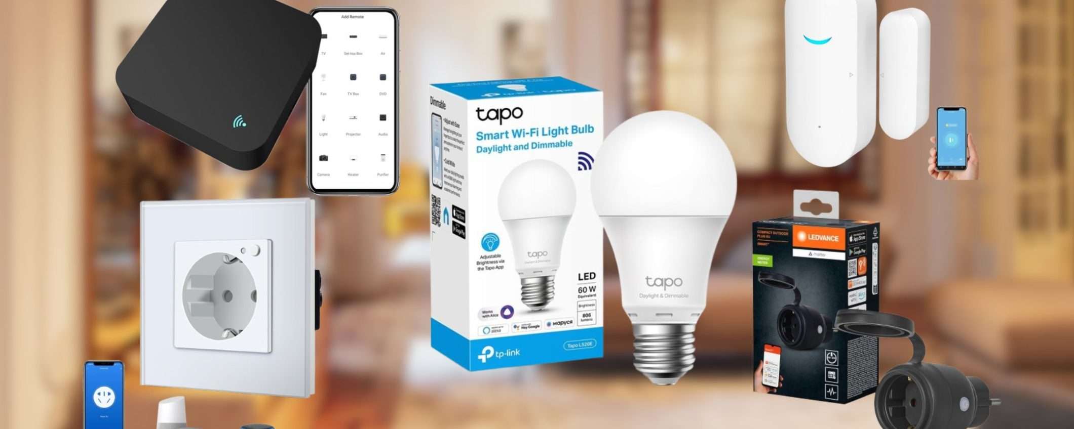 Fiera della smart home su Amazon: tanti gadget WOW a (molto) meno di 20€ Fiera della smart home su Amazon: tanti gadget WOW a (molto) meno di 20€