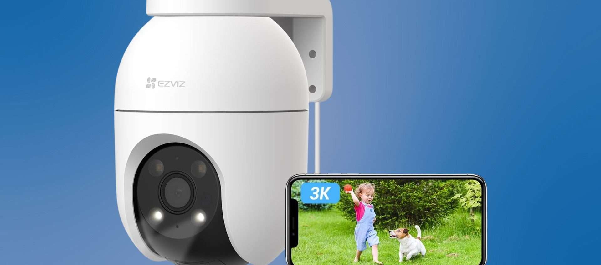 Telecamera EZVIZ C8c 5MP in offerta: solo 67€ con coupon 15%