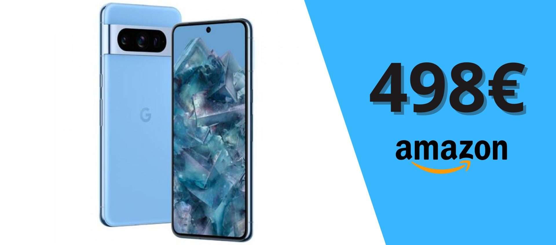 Google Pixel 8 Pro, BEST BUY totale: oggi è tuo ad appena 498€ Google Pixel 8 Pro, BEST BUY totale: oggi è tuo ad appena 498€