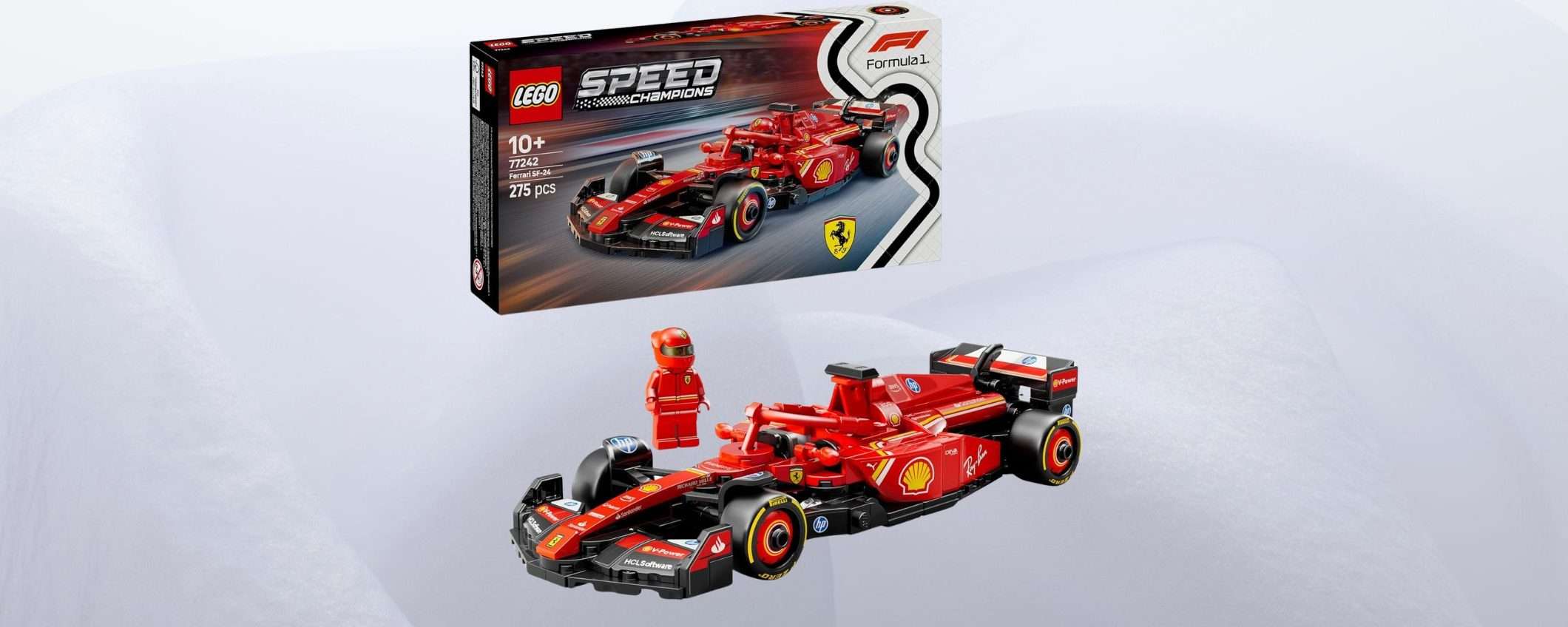 Set LEGO Speed Champions Ferrari F1 SF-24: prenotalo al MIGLIOR PREZZO su Amazon Set LEGO Speed Champions Ferrari F1 SF-24: prenotalo al MIGLIOR PREZZO su Amazon