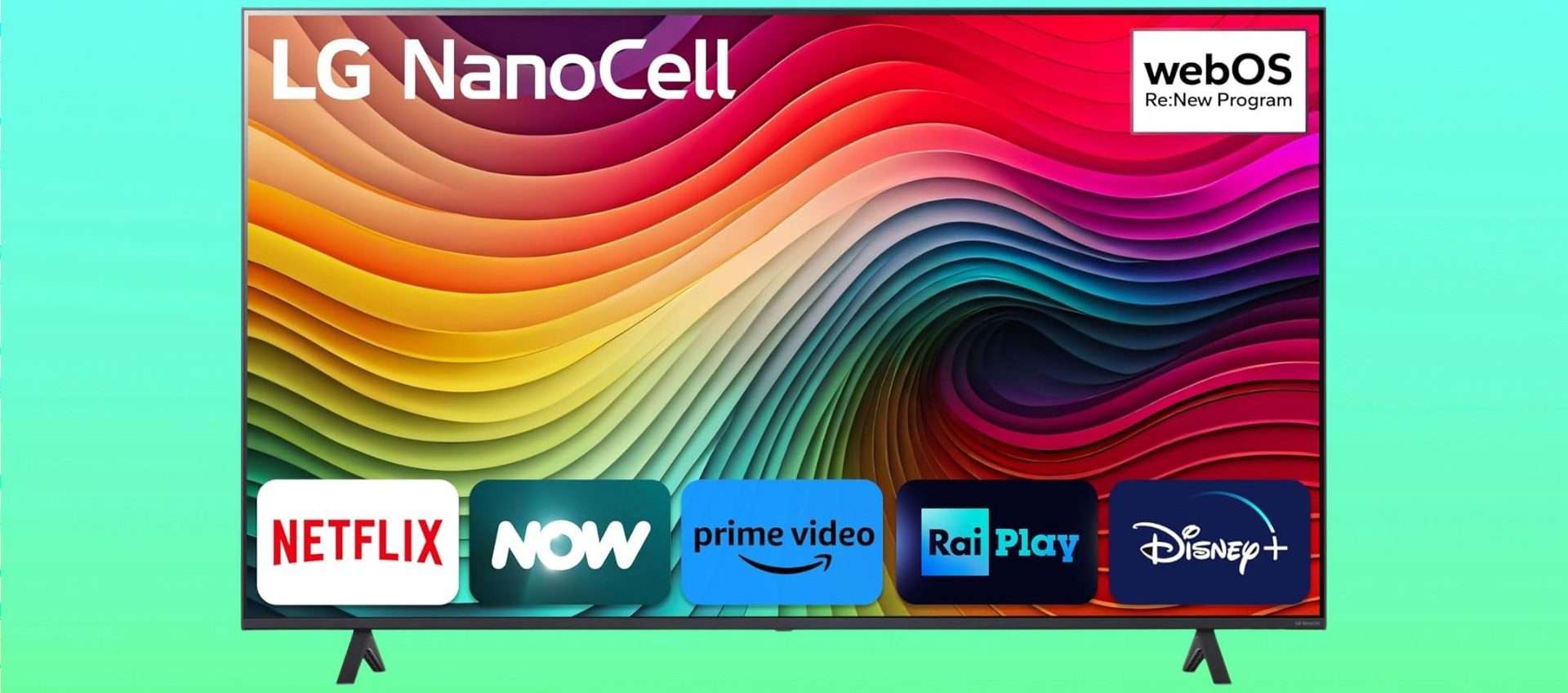 LG Nanocell 55 pollici 2024: il TV 4K è in super offerta (-36%) LG Nanocell 55 pollici 2024: il TV 4K è in super offerta (-36%)