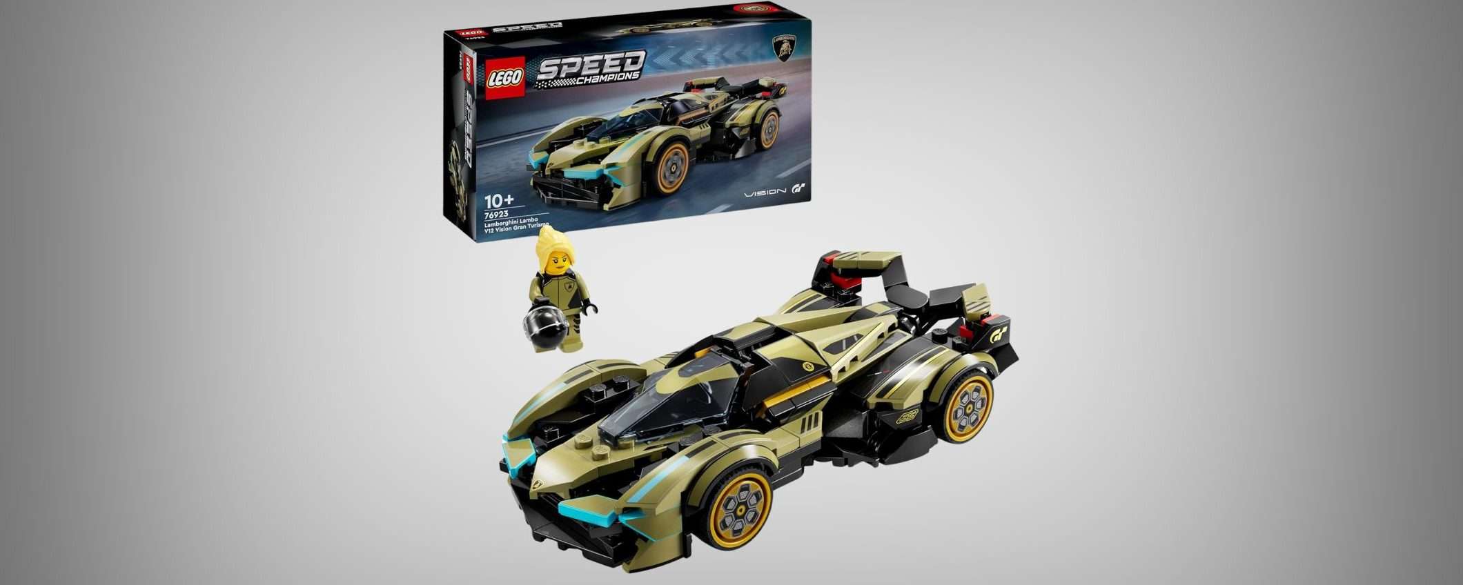 Lamborghini Lambo V12 Vision GT: la macchina LEGO è in sconto a 20 euro Lamborghini Lambo V12 Vision GT: la macchina LEGO è in sconto a 20 euro