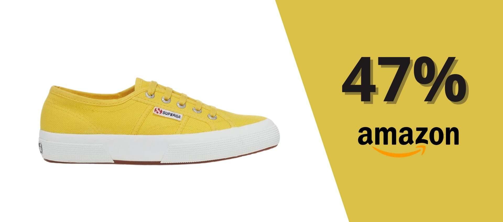Scarpe Superga in OFFERTA TOTALE: le paghi appena 39,99€ (-47%) Scarpe Superga in OFFERTA TOTALE: le paghi appena 39,99€ (-47%)