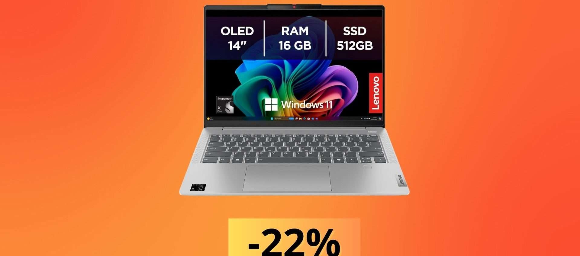 Lenovo IdeaPad in offerta: oggi lo paghi appena 775€ (-22%) Lenovo IdeaPad in offerta: oggi lo paghi appena 775€ (-22%)