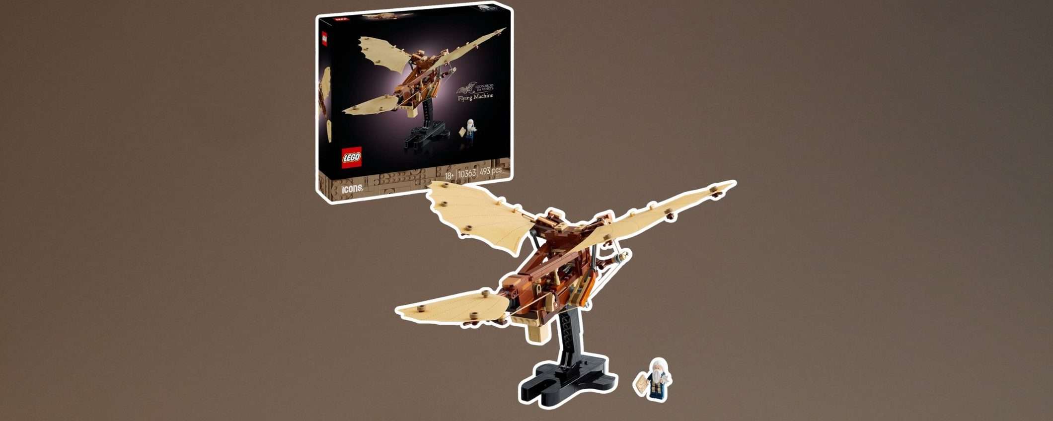 La Macchina Volante di Leonardo da Vinci LEGO è in offerta su Amazon La Macchina Volante di Leonardo da Vinci LEGO è in offerta su Amazon