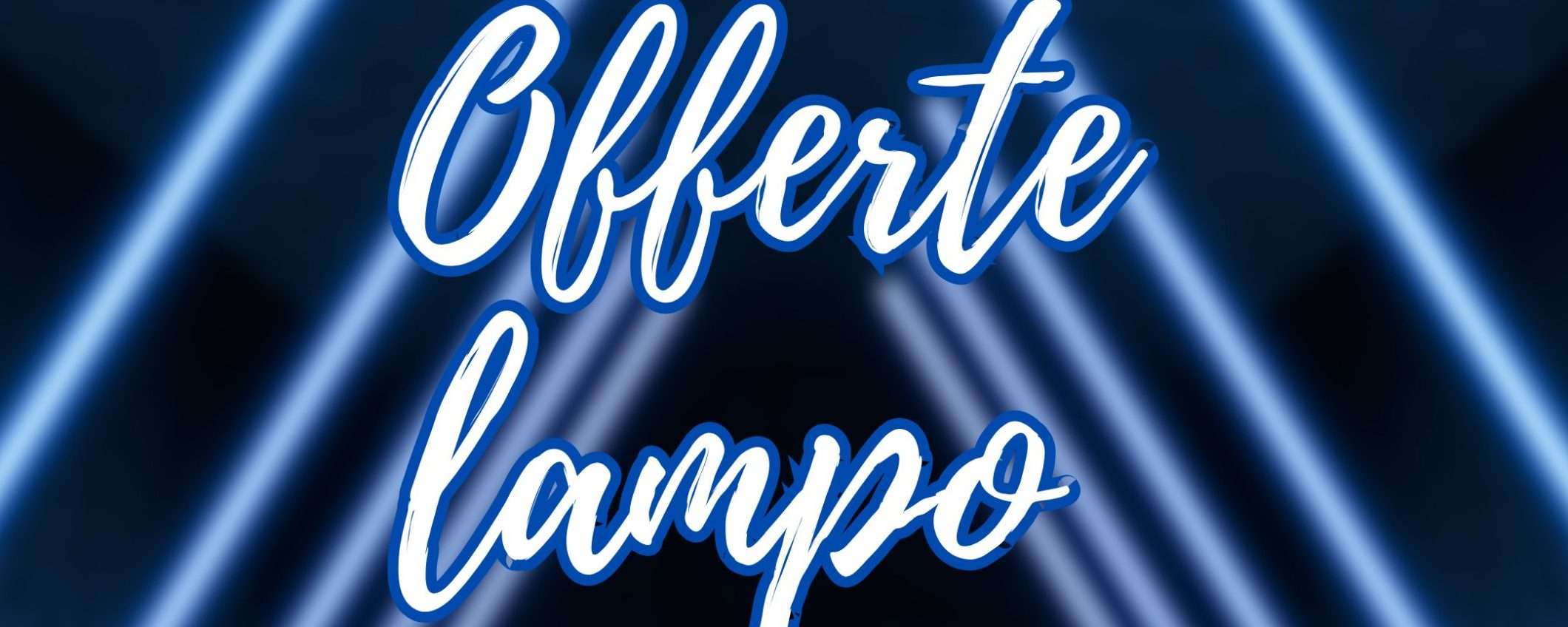 Amazon offerte lampo del 20/02 da 10€ a 45€: promozioni STRAORDINARIE a tempo Amazon offerte lampo del 20/02 da 10€ a 45€: promozioni STRAORDINARIE a tempo