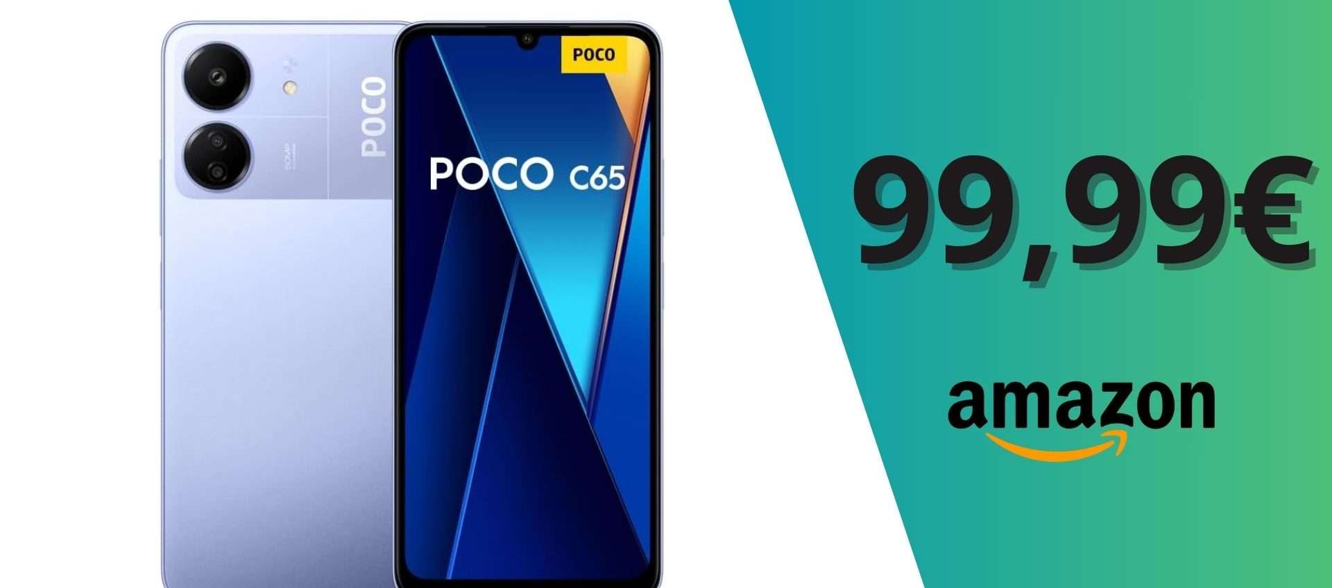 POCO C65, nuovo minimo storico su Amazon: il migliore Android sotto i 100€ POCO C65, nuovo minimo storico su Amazon: il migliore Android sotto i 100€