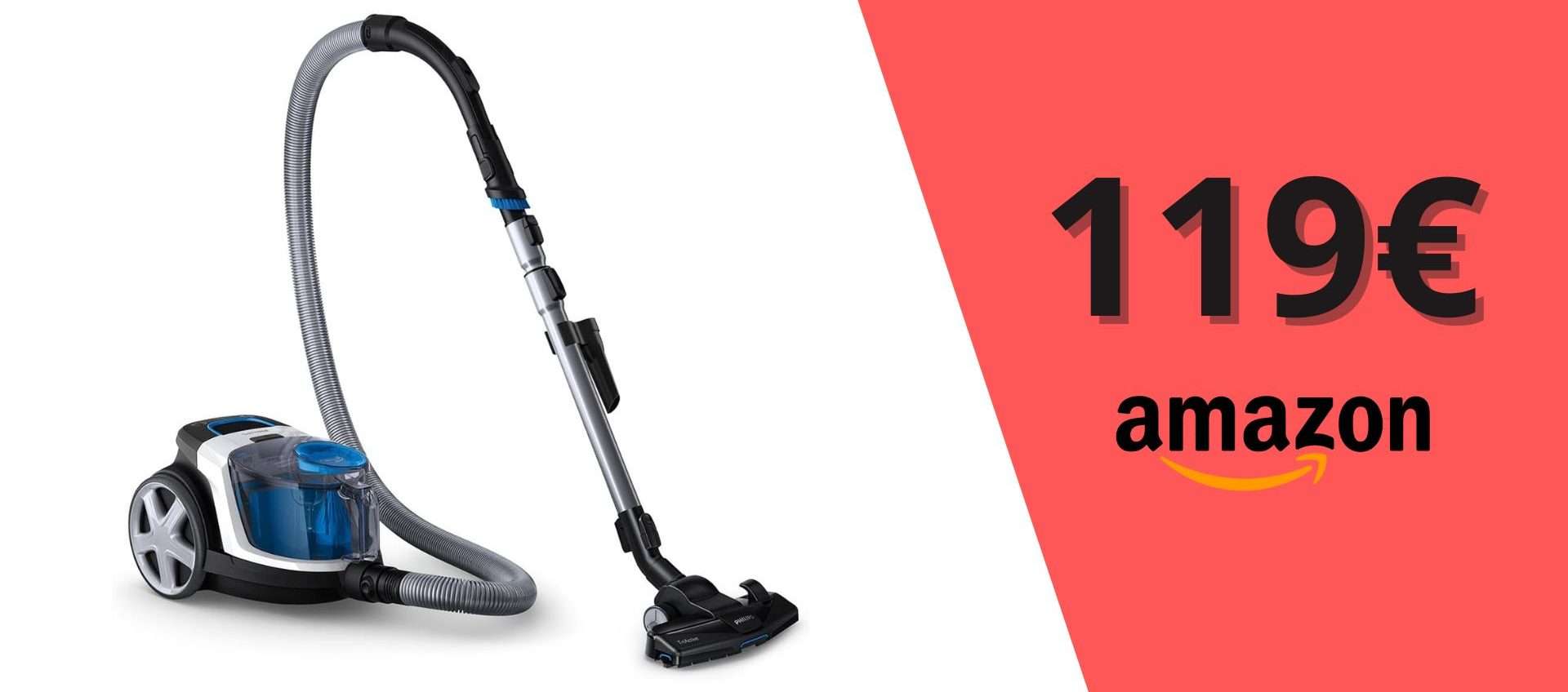 Philips PowerPro Compact 3000 Series a soli 119,99€: un'aspirapolvere formidabile Philips PowerPro Compact 3000 Series a soli 119,99€: un'aspirapolvere formidabile