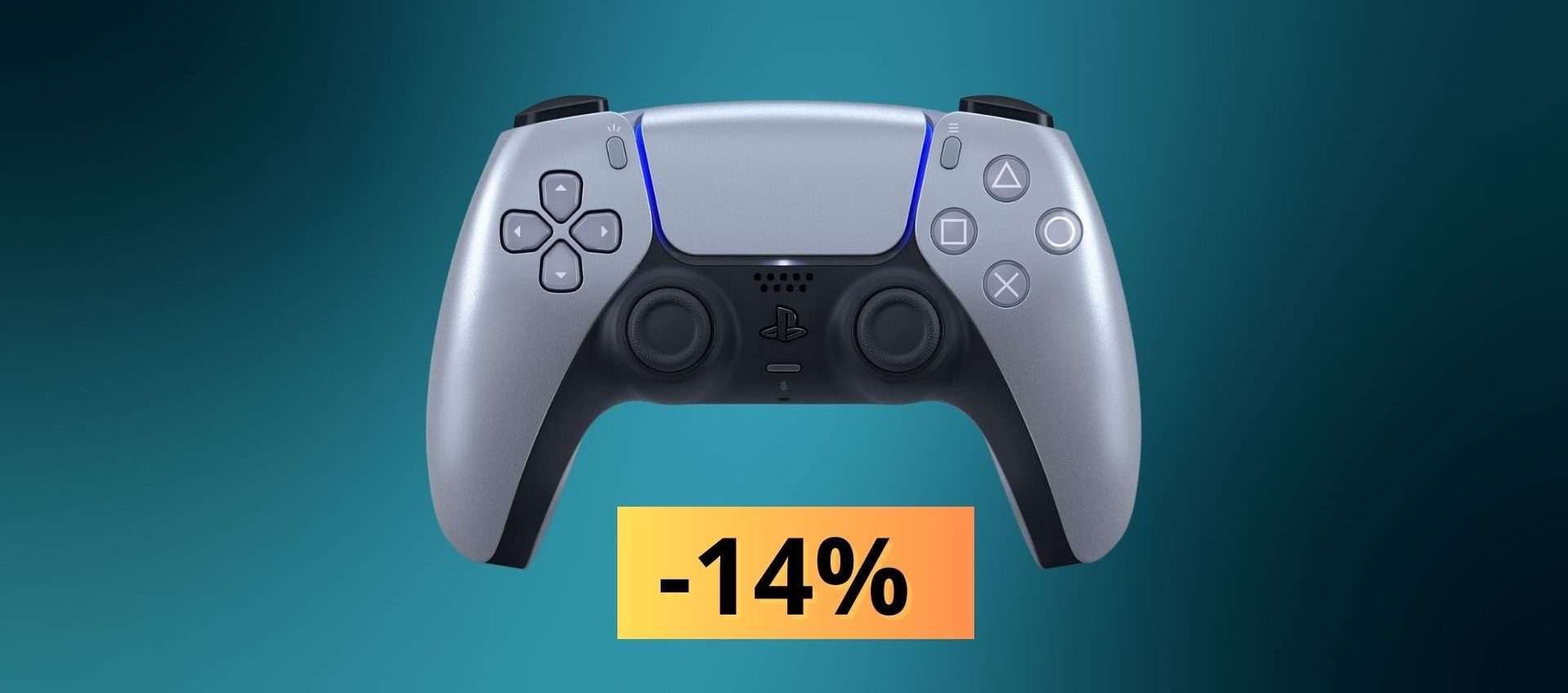 PS5 DualSense: il controller si veste di classe! L'edizione Silver è in offerta su Amazon PS5 DualSense: il controller si veste di classe! L'edizione Silver è in offerta su Amazon