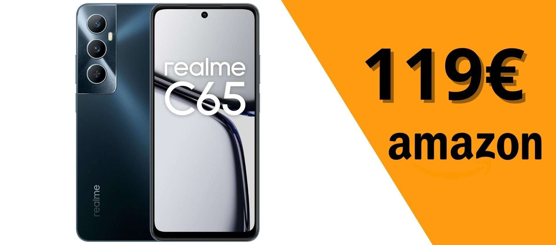 Realme C65 a soli 119,90€: smartphone 8+256GB con ricarica ULTRA rapida 45W Realme C65 a soli 119,90€: smartphone 8+256GB con ricarica ULTRA rapida 45W