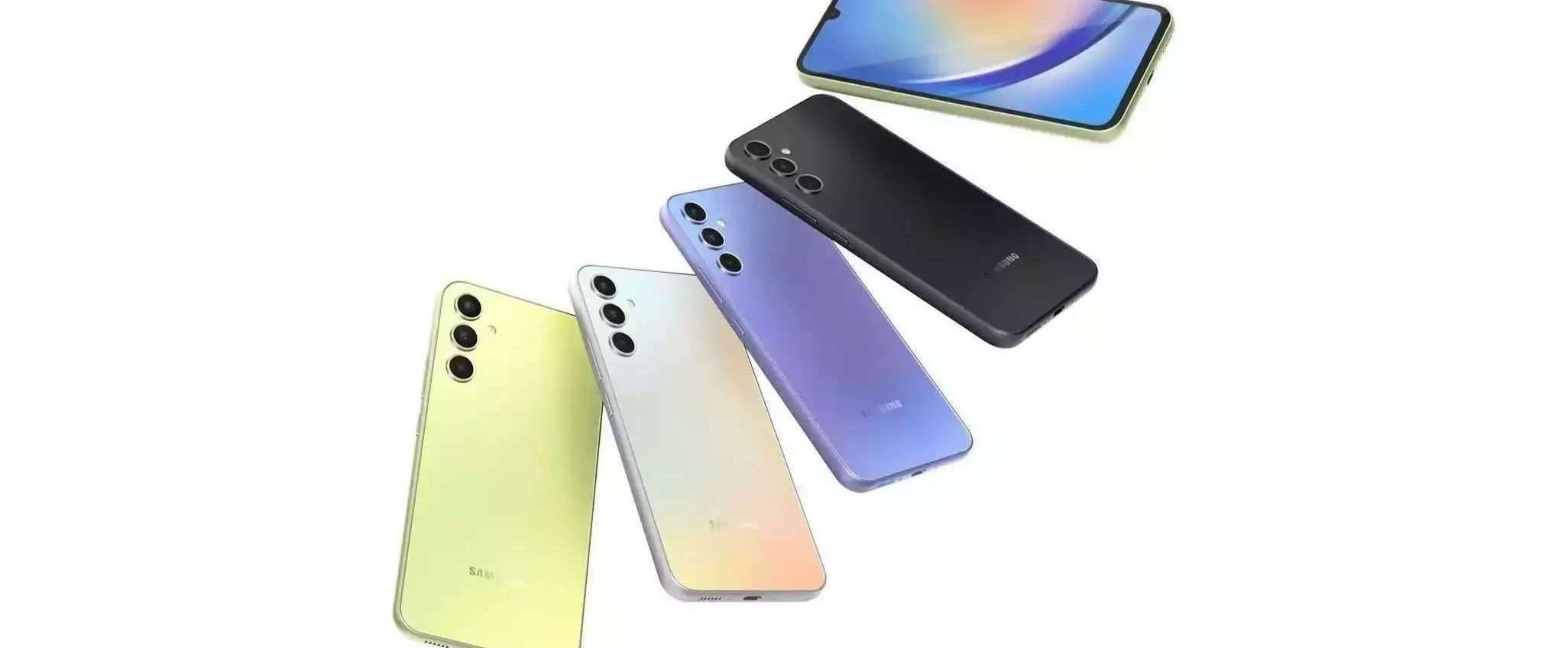 Samsung Galaxy A34 5G in offerta su Amazon a meno di 200€: è un ottimo acquisto Samsung Galaxy A34 5G in offerta su Amazon a meno di 200€: è un ottimo acquisto