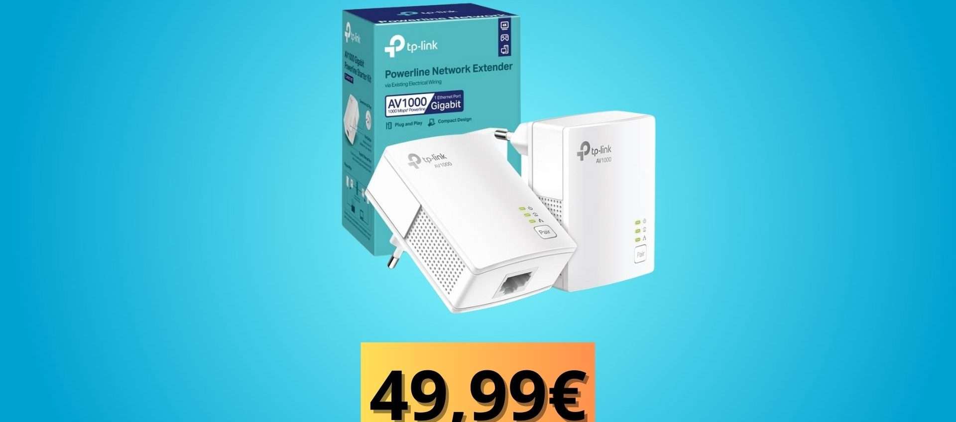 TP Powerline in offerta a meno di 50€: internet passa attraverso la presa elettrica TP Powerline in offerta a meno di 50€: internet passa attraverso la presa elettrica