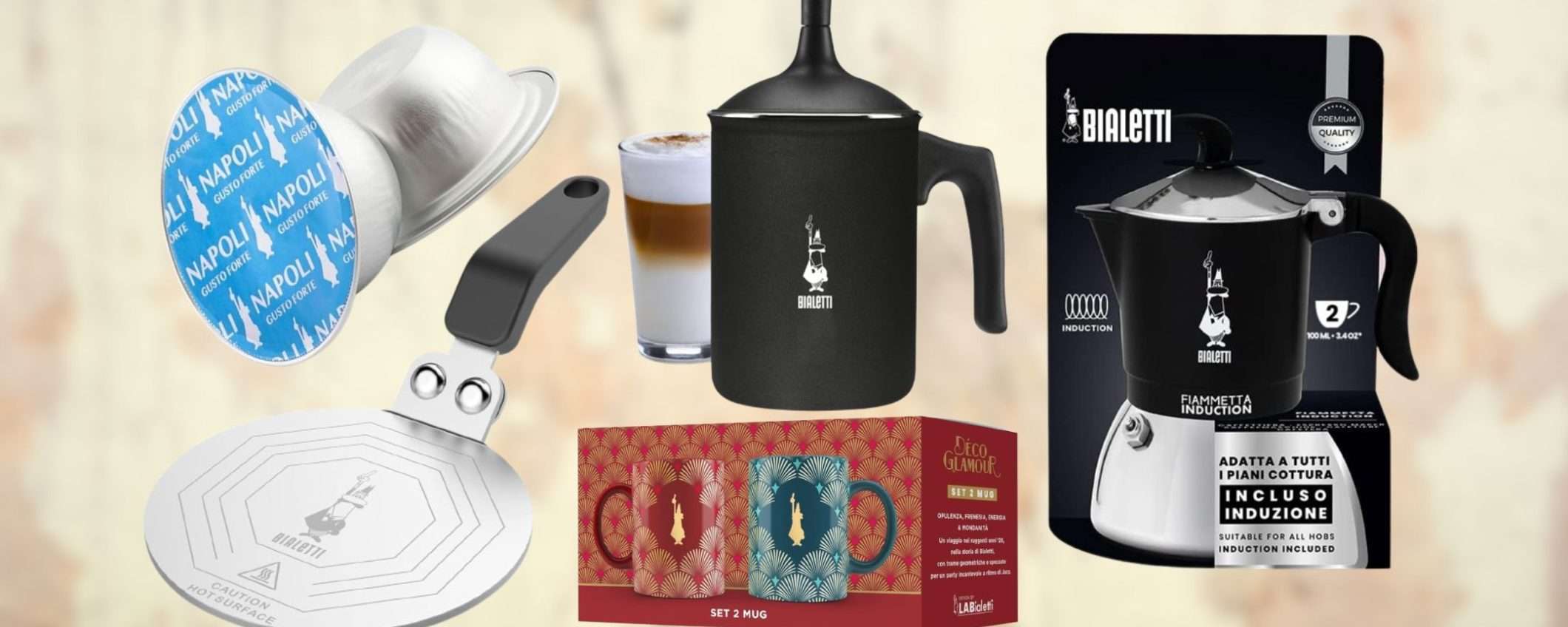 Bialetti offerte SHOCK del weekend su Amazon: selezione WOW a mini prezzo