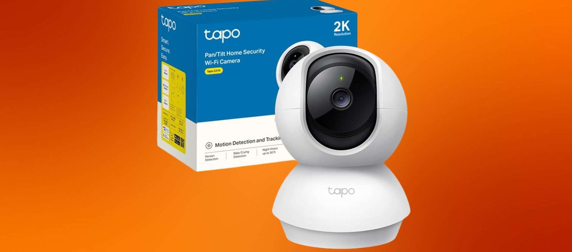 Tapo C210: la telecamera Wi-Fi 2K in offerta su Amazon a 22,99€ Tapo C210: la telecamera Wi-Fi 2K in offerta su Amazon a 22,99€