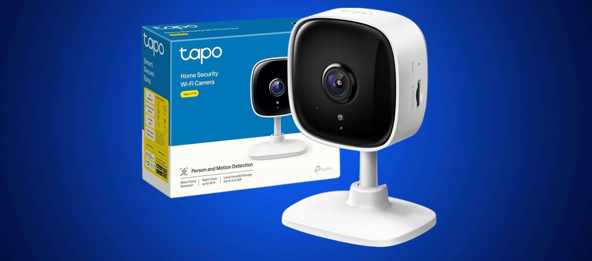 TP-Link Tapo C110 in offerta: videosorveglianza completa a soli 22,99€ (-23%) TP-Link Tapo C110 in offerta: videosorveglianza completa a soli 22,99€ (-23%)