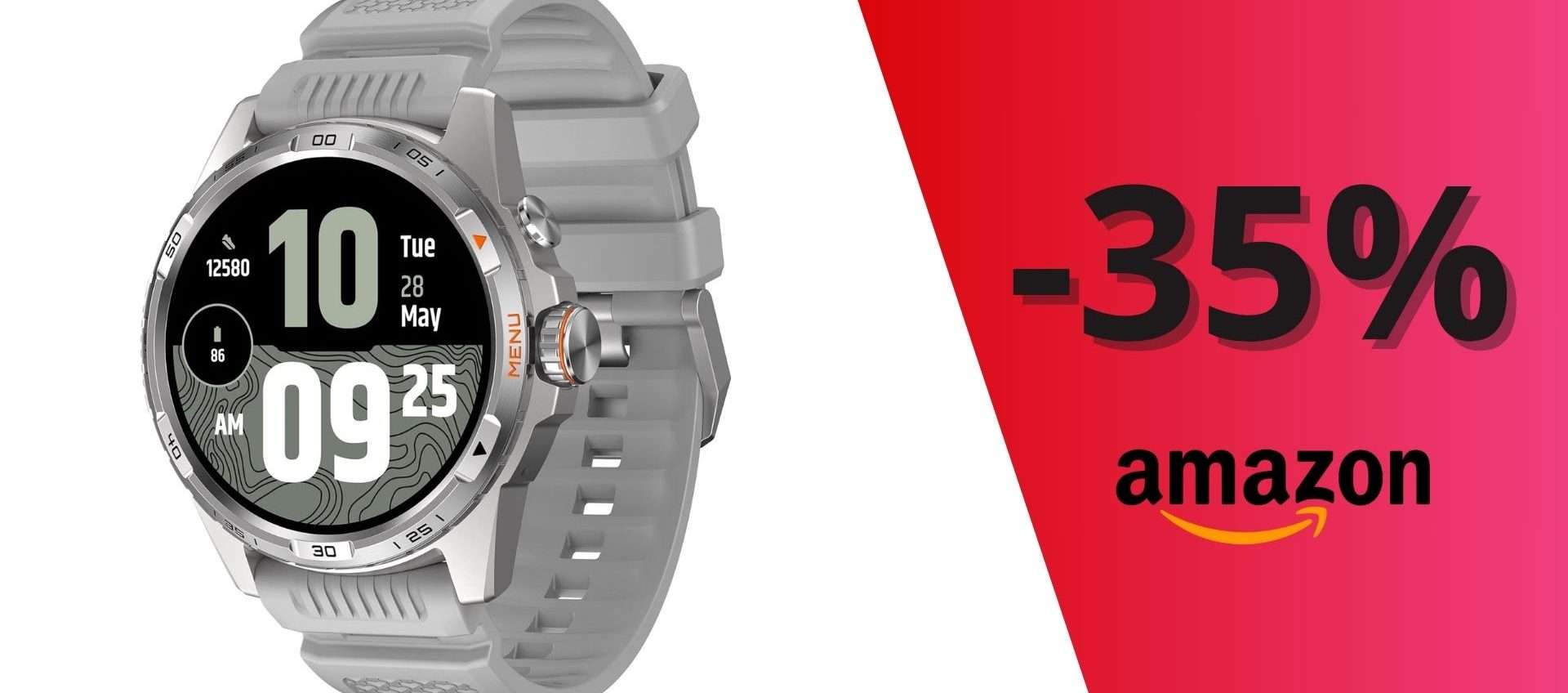 Ticwatch Atlas MEGA SCONTO su Amazon: oggi a soli 215,99€ (-40%) Ticwatch Atlas MEGA SCONTO su Amazon: oggi a soli 215,99€ (-40%)