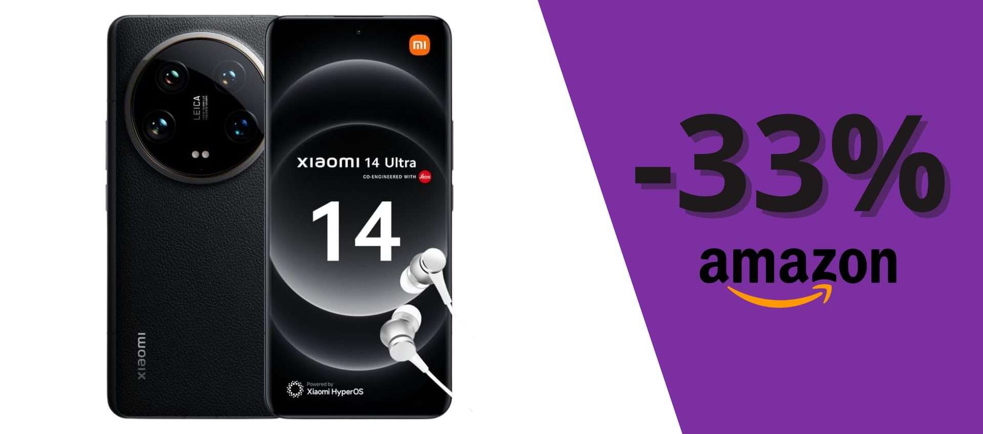 Xiaomi 14 Ultra: con lo sconto del 33% il prezzo CROLLA al nuovo MINIMO STORICO Xiaomi 14 Ultra: con lo sconto del 33% il prezzo CROLLA al nuovo MINIMO STORICO