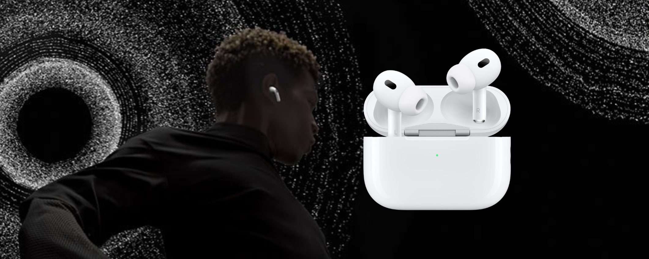 AirPods Pro 2: audio spaziale, rilevamento della testa e cancellazione rumore AirPods Pro 2: audio spaziale, rilevamento della testa e cancellazione rumore