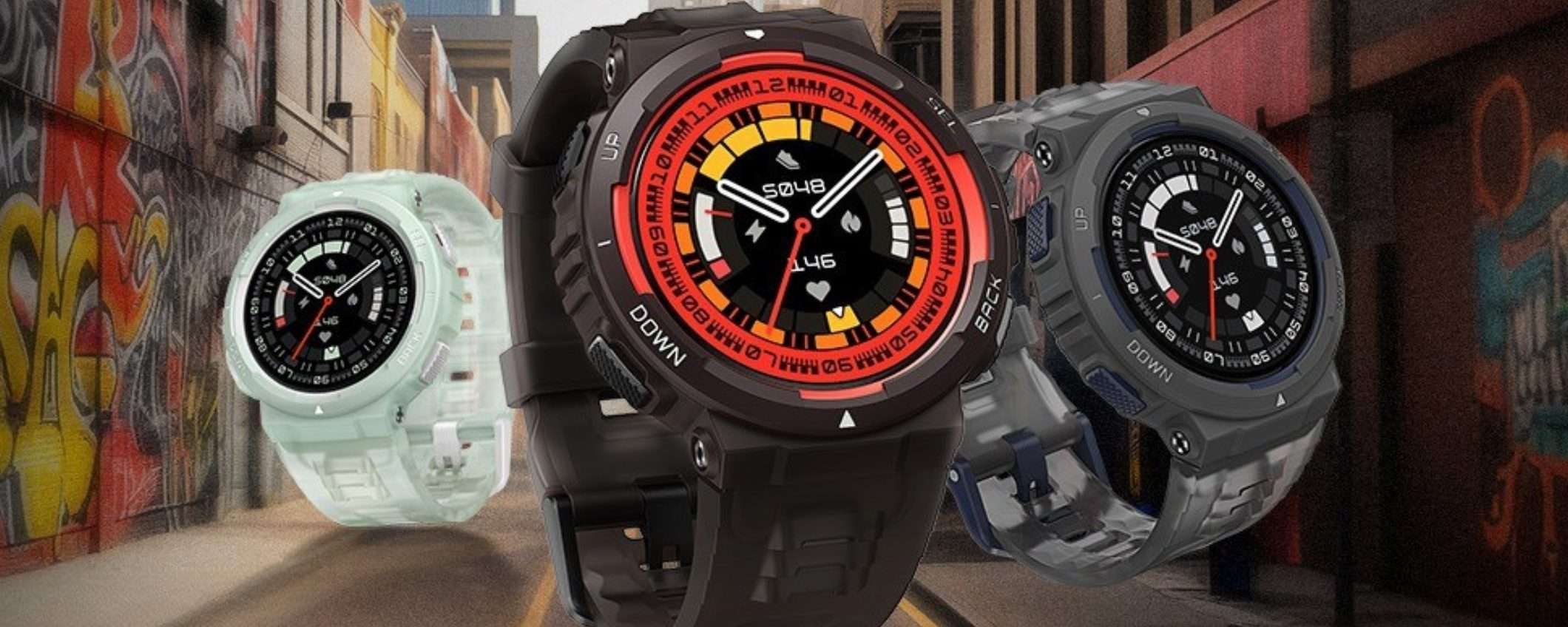 Amazfit Active Edge: smartwatch con batteria gigante e impermeabile 100 mt Amazfit Active Edge: smartwatch con batteria gigante e impermeabile 100 mt