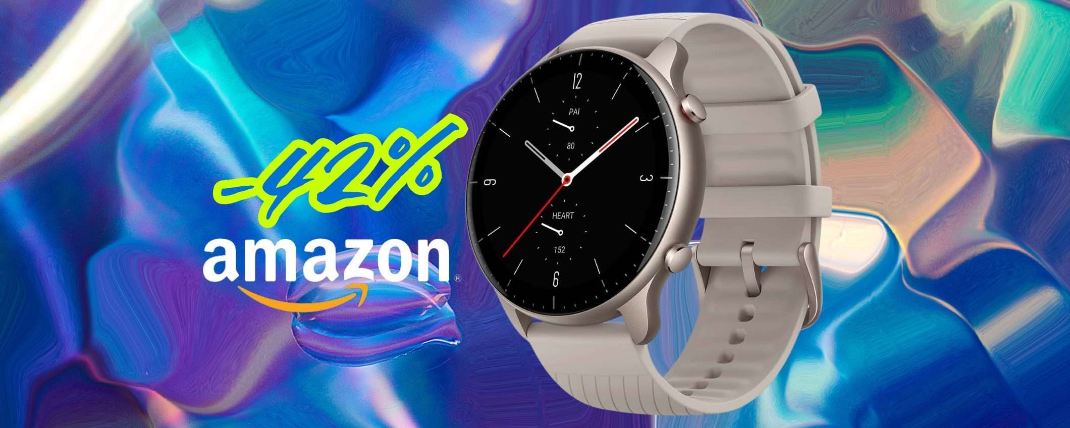 Amazfit GTR 2 con oltre 90 modalità sportive, Alexa e GPS ora al 42% Amazfit GTR 2 con oltre 90 modalità sportive, Alexa e GPS ora al 42%