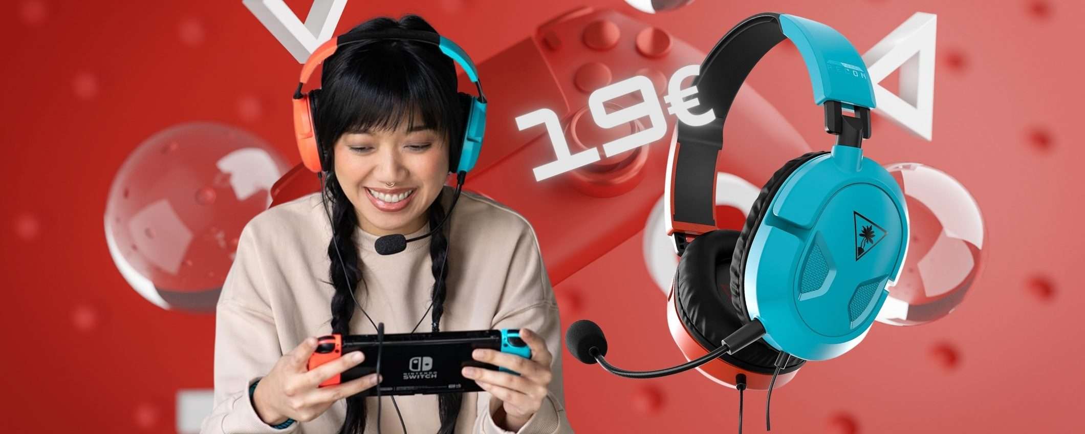 Appena 19€ e puoi avere le cuffie con microfono Turtle Beach Recon 50 Appena 19€ e puoi avere le cuffie con microfono Turtle Beach Recon 50