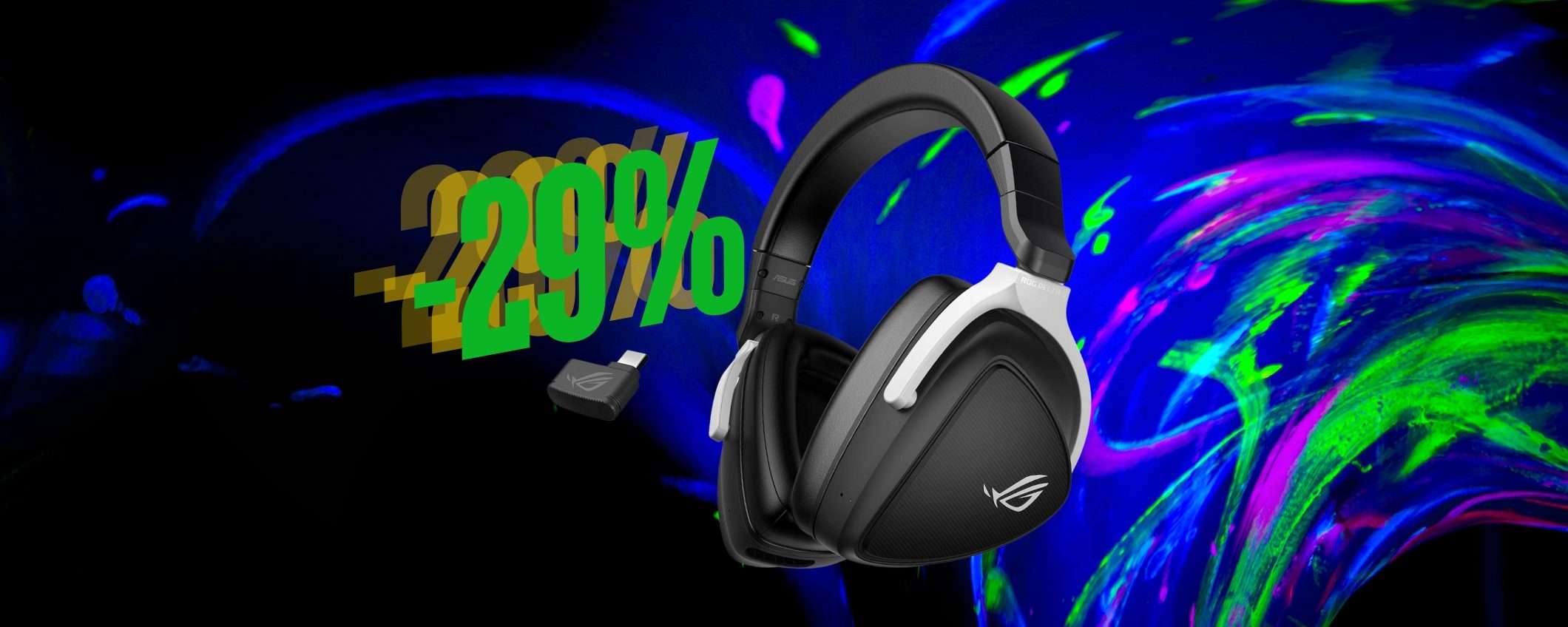 ASUS ROG Delta S: cuffie wireless da veri gamer per PC e consolle ASUS ROG Delta S: cuffie wireless da veri gamer per PC e consolle