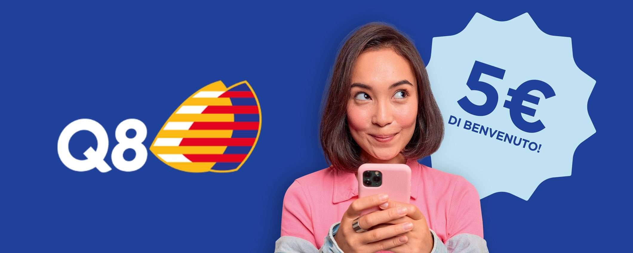Iscriviti al ClubQ8 e ricevi un buono carburante da 5 euro: nuova promo Iscriviti al ClubQ8 e ricevi un buono carburante da 5 euro: nuova promo