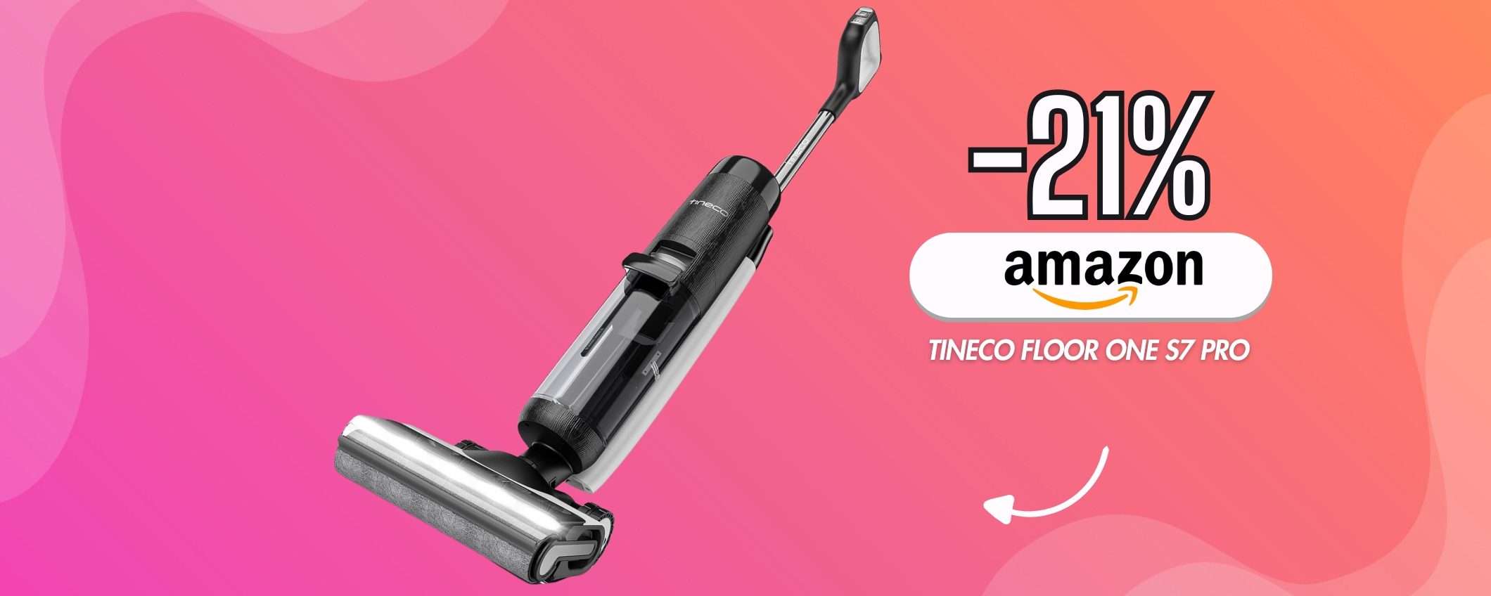 Quando Tineco FLOOR ONE S7 Pro ottimizza le pulizie (ora in sconto) Quando Tineco FLOOR ONE S7 Pro ottimizza le pulizie (ora in sconto)