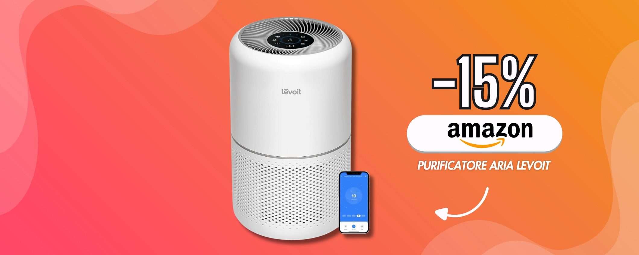 Purificatore aria: perfetto tutto l'anno per respirare bene (Levoit) Purificatore aria: perfetto tutto l'anno per respirare bene (Levoit)