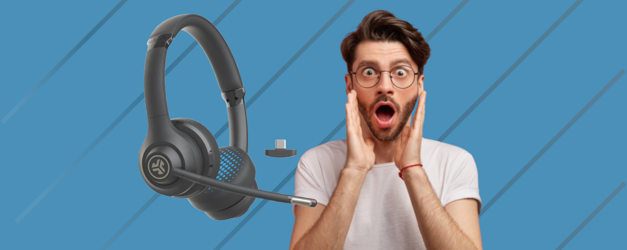 Migliora le tue call con le cuffie JLAB Go Work con connessione multipunto, oggi con 20% di sconto Migliora le tue call con le cuffie JLAB Go Work con connessione multipunto, oggi con 20% di sconto