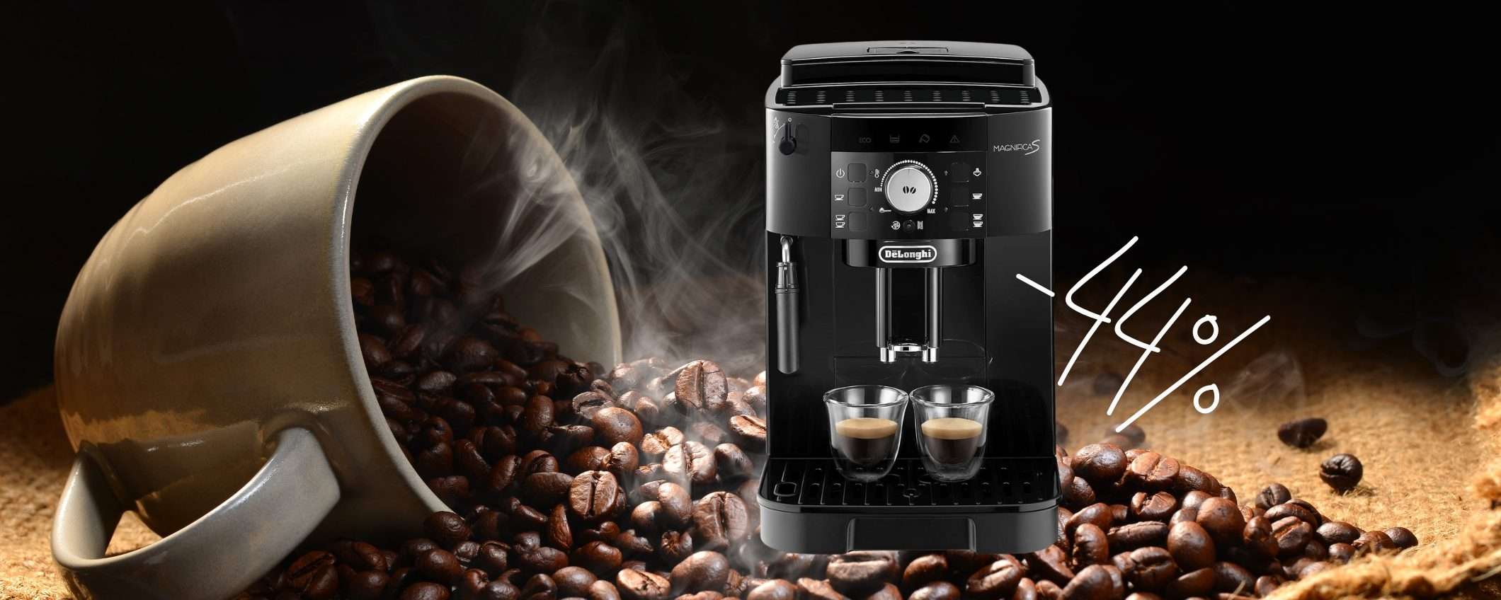De'Longhi Perfetto Magnifica S: macina il caffè al momento per un espresso buonissimo De'Longhi Perfetto Magnifica S: macina il caffè al momento per un espresso buonissimo
