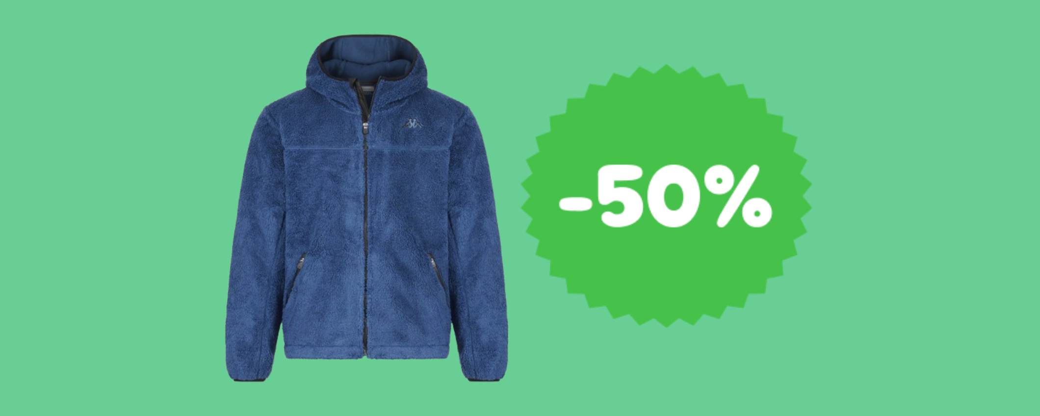 Voglia di shopping? Ecco le felpe di pile di Kappa a metà prezzo Voglia di shopping? Ecco le felpe di pile di Kappa a metà prezzo