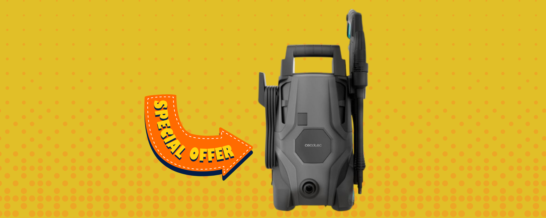 Le pulizie di primavera con il super sconto Cecotec Le pulizie di primavera con il super sconto Cecotec