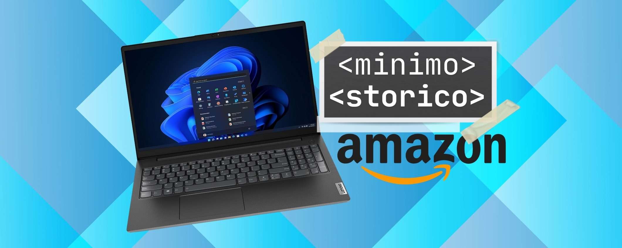 Lenovo V15 G4 IRU con i7, 16GB RAM e 512GB SSD ora in sconto su Amazon Lenovo V15 G4 IRU con i7, 16GB RAM e 512GB SSD ora in sconto su Amazon