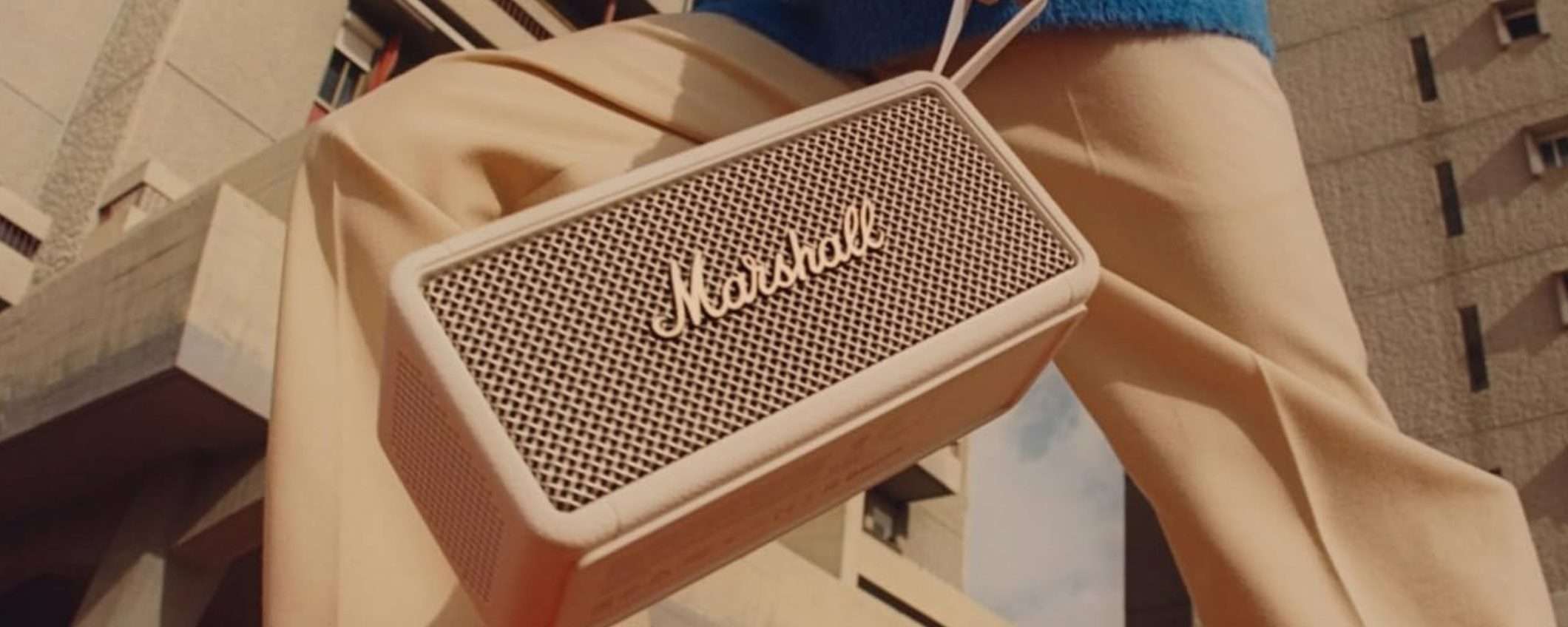 Marshall Middleton: cassa Bluetooth con 20h, impermeabile e dal design unico Marshall Middleton: cassa Bluetooth con 20h, impermeabile e dal design unico