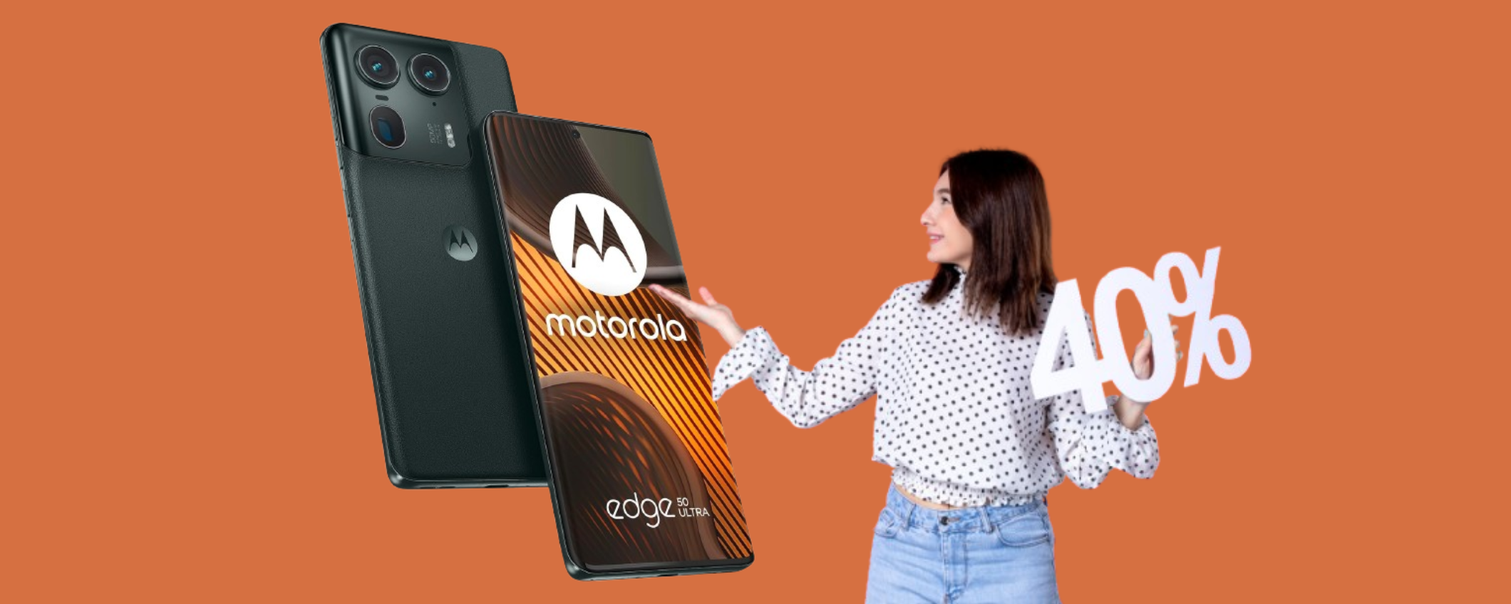 Motorola Moto Edge 50 Ultra al prezzo più basso di sempre Motorola Moto Edge 50 Ultra al prezzo più basso di sempre