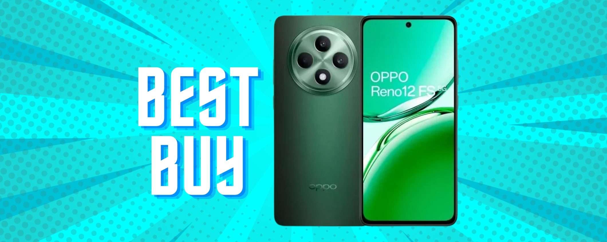 OPPO RENO 12FS da 512GB è un medio gamma dal prezzo basso OPPO RENO 12FS da 512GB è un medio gamma dal prezzo basso