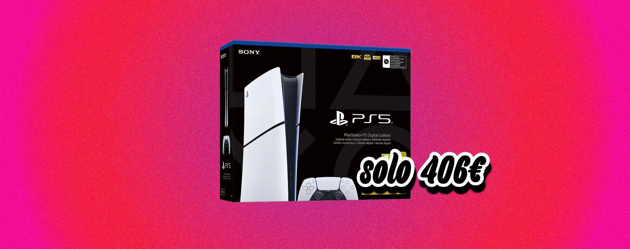 PlayStation 5 Slim a 406€ è un affare pazzesco, anche tasso zero PlayStation 5 Slim a 406€ è un affare pazzesco, anche tasso zero