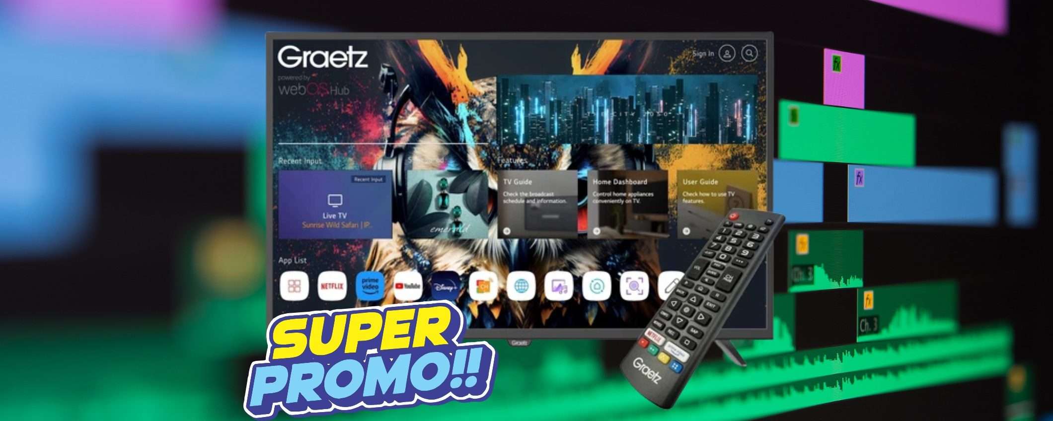 Smart TV da 43 pollici FHD a un prezzo mai visto su eBay con il codice segreto Smart TV da 43 pollici FHD a un prezzo mai visto su eBay con il codice segreto