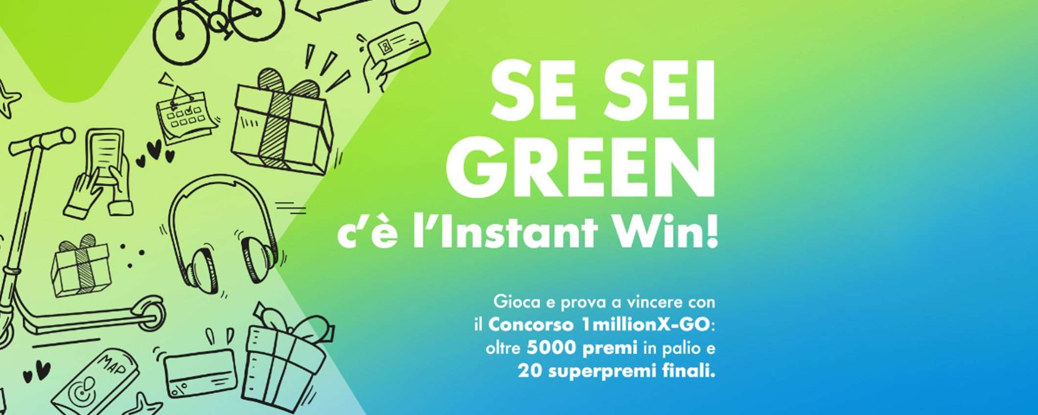 Trenitalia lancia un nuovo concorso: vinci uno dei 5.000 premi green in palio Trenitalia lancia un nuovo concorso: vinci uno dei 5.000 premi green in palio