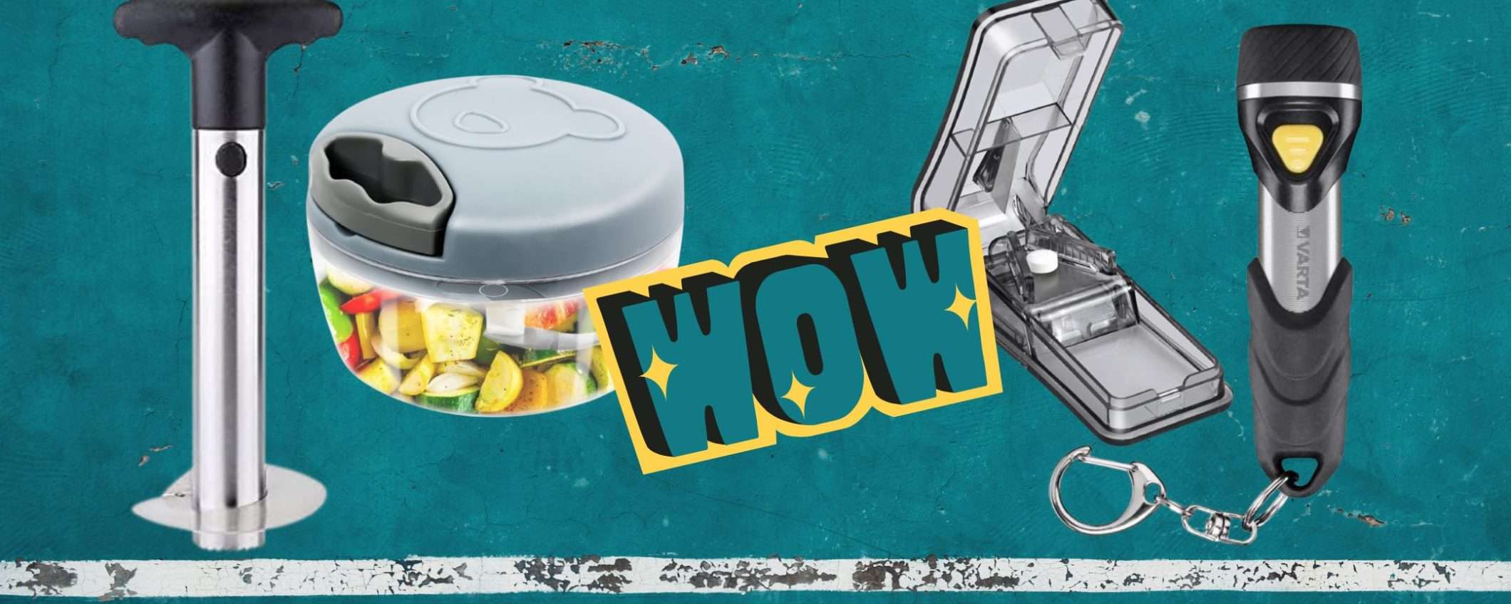 Queste 10 genialate a meno di 10€ rendono la vita molto più FACILE (Amazon) Queste 10 genialate a meno di 10€ rendono la vita molto più FACILE (Amazon)