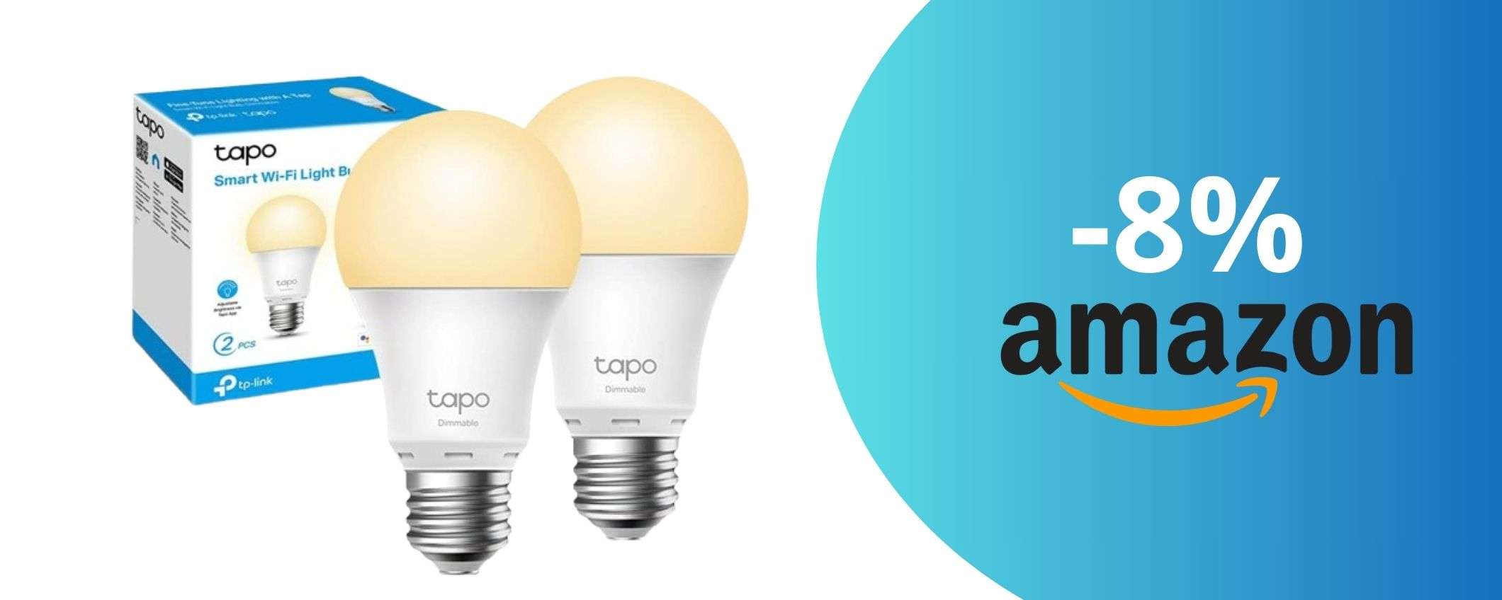 Lampadine smart e intelligenti che trasformano la tua casa: lo sconto imbattibile Lampadine smart e intelligenti che trasformano la tua casa: lo sconto imbattibile