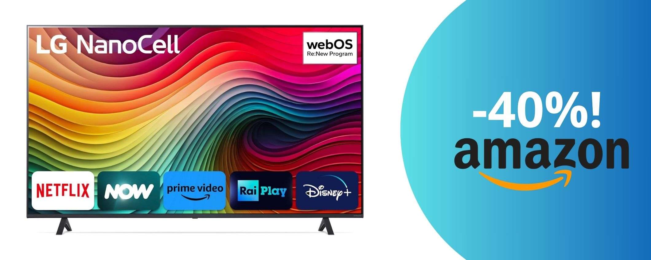 Il televisore LG NanoCell 55 che cambia il tuo modo di vedere la tv Il televisore LG NanoCell 55 che cambia il tuo modo di vedere la tv