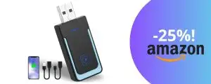 Un adattatore wireless 2 in 1 per CarPlay e Android Auto: tuo a 25,99 Un adattatore wireless 2 in 1 per CarPlay e Android Auto: tuo a 25,99