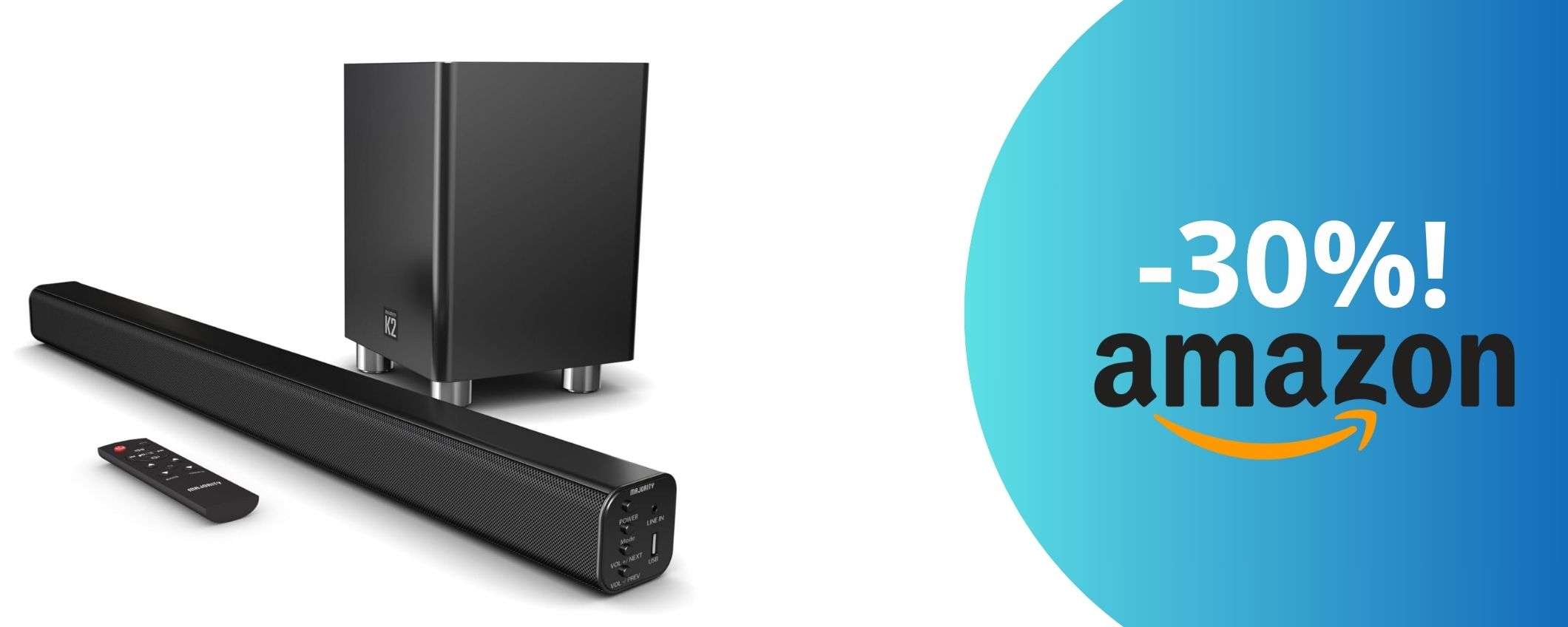 Potenza e qualità per il tuo home theater: la soundbar di cui non potrai più fare a meno Potenza e qualità per il tuo home theater: la soundbar di cui non potrai più fare a meno